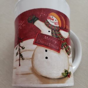 Royal Norfolk snowman mug